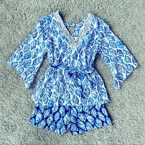 Lilly Pulitzer Kailen Set Drop In, Size 4, shorts are NWT